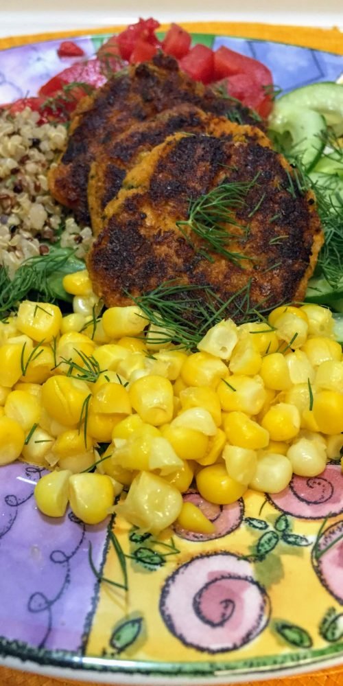 Gluten Free Sweet Potato Falafel Bowl